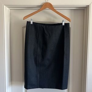 Liverpool Bia knit pencil skirt, dark grey (like-new, size 10, from Stitch Fix)